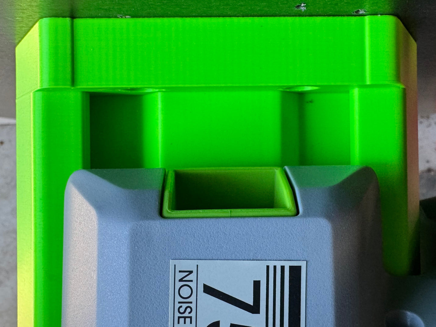 Chainsaw wall bracket for EGO CX series chainsaws